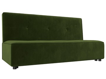 Прямой диван Зиммер, Зеленый (микровельвет) в Магадане