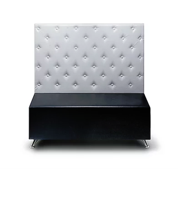 Прямой диван Black and White 800х550х1180 в Магадане - изображение