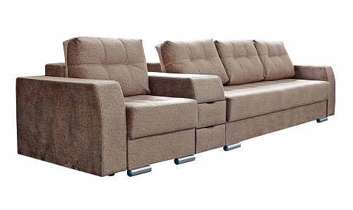 Прямой диван Виктория 5 БД (П3+ПС+ПТ+Д3+П3) в Магадане - изображение 1