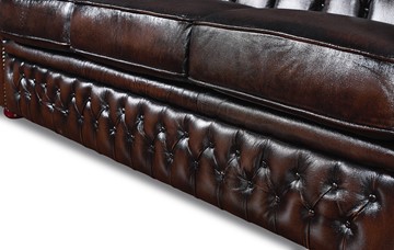 Прямой диван В-128 (3-х местный) brown в Магадане - предосмотр 3