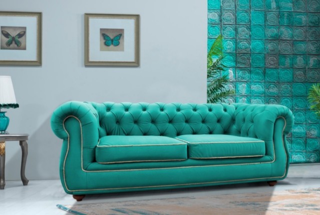 Прямой диван Честер с механизмом тент-латовый в Магадане - изображение 1