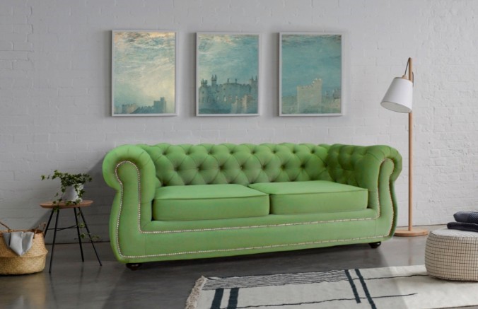 Прямой диван Честер с механизмом тент-латовый в Магадане - изображение 5
