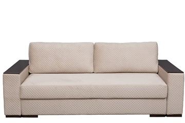 Прямой диван Мэдисон с накладками и полками в Магадане - предосмотр