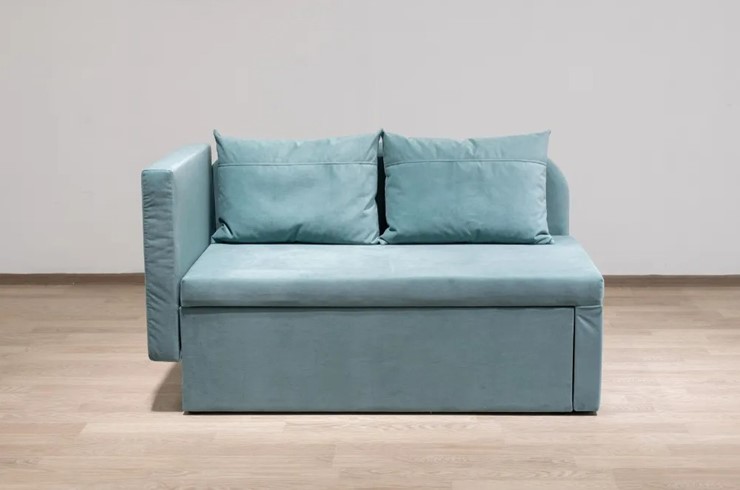 Прямой диван Мирка, newtone aqua blue в Магадане - изображение 3