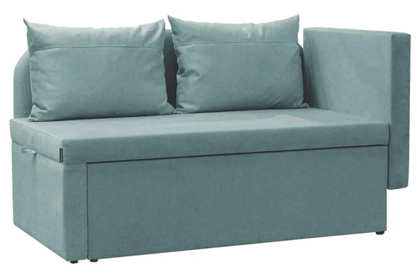 Прямой диван Мирка, newtone aqua blue в Магадане - изображение