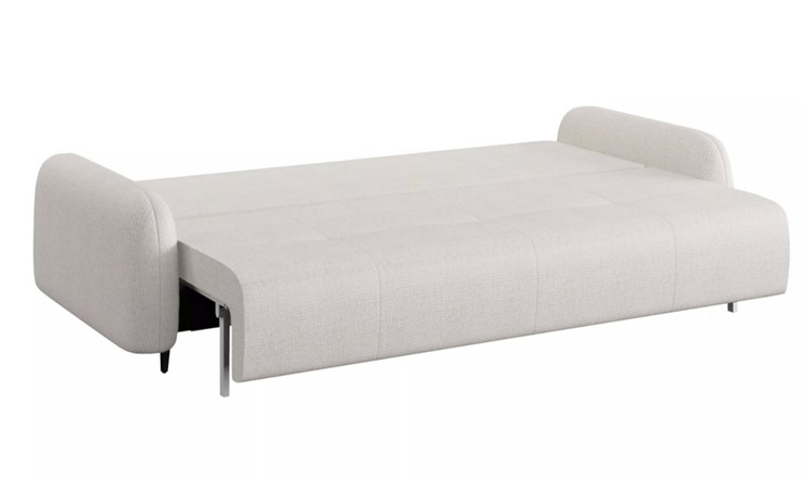 Прямой диван Монблан 3т, Рогожка Муза 01 в Магадане - изображение 1