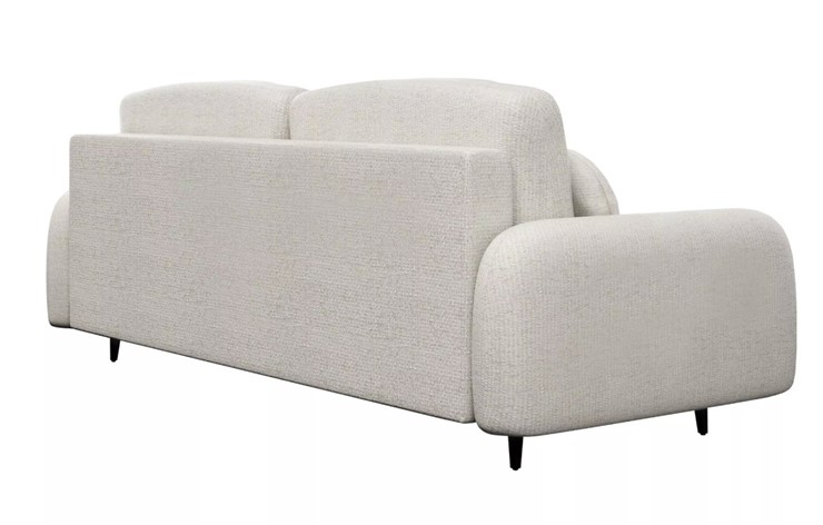 Прямой диван Монблан 3т, Рогожка Муза 01 в Магадане - изображение 2
