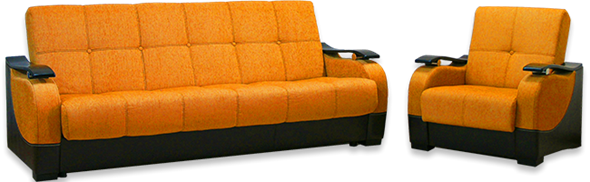 Прямой диван Элегия 4 БД в Магадане - изображение