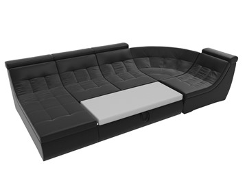 Модульный раскладной диван Холидей люкс, Черный (экокожа) в Магадане - предосмотр 7