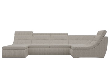 Модульный П-образный диван Холидей люкс, Корфу 02 (рогожка) в Магадане - предосмотр 3
