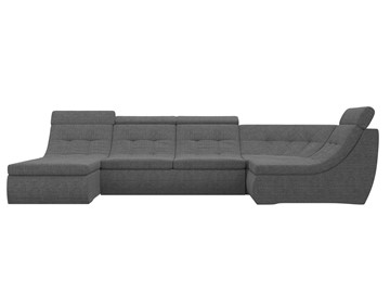 Модульный раскладной диван Холидей люкс, Серый (рогожка) в Магадане - предосмотр 3