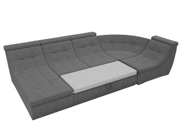 Модульный раскладной диван Холидей люкс, Серый (рогожка) в Магадане - предосмотр 7