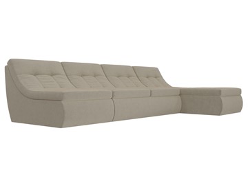 Модульный раскладной диван Холидей, Бежевый (микровельвет) в Магадане - предосмотр 3