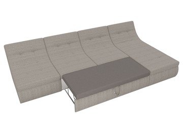 Модульный раскладной диван Холидей, Корфу 02 (рогожка) в Магадане - предосмотр 6