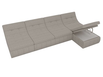 Модульный раскладной диван Холидей, Корфу 02 (рогожка) в Магадане - предосмотр 7