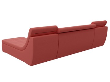 Модульный раскладной диван Холидей люкс, Коралловый (микровельвет) в Магадане - предосмотр 5