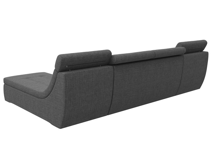 Большой модульный диван Холидей люкс, Серый (рогожка) в Магадане - изображение 5