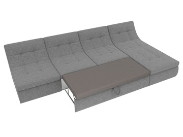 Модульный раскладной диван Холидей, Серый (рогожка) в Магадане - предосмотр 6