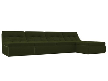 Модульный раскладной диван Холидей, Зеленый (микровельвет) в Магадане - предосмотр