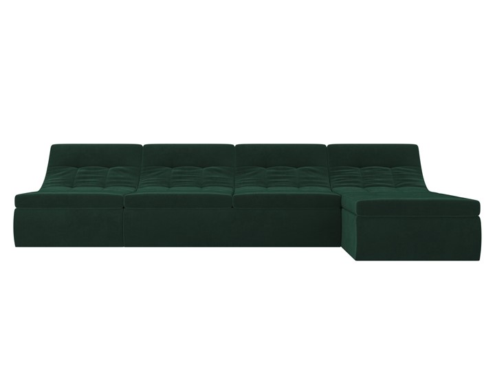 Модульный раскладной диван Холидей, Зеленый (велюр) в Магадане - изображение 3