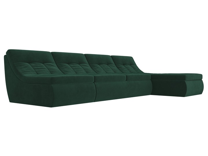 Модульный раскладной диван Холидей, Зеленый (велюр) в Магадане - изображение 4