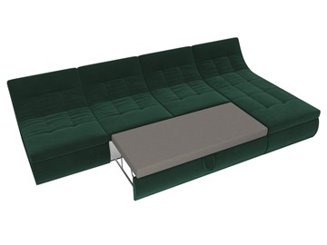 Модульный раскладной диван Холидей, Зеленый (велюр) в Магадане - предосмотр 7