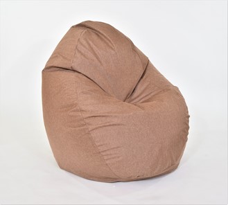 Кресло-мешок Макси, рогожка, 150х100, коричневый в Магадане