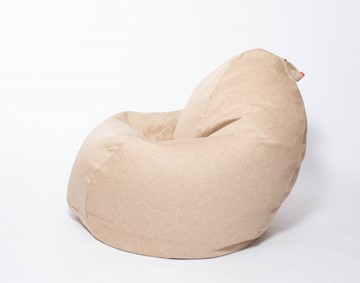 Кресло-мешок Макси, рогожка, 150х100, песочное в Магадане - предосмотр 2