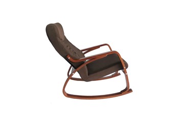 Кресло-качалка Женева, ткань шоколад в Магадане - предосмотр 1
