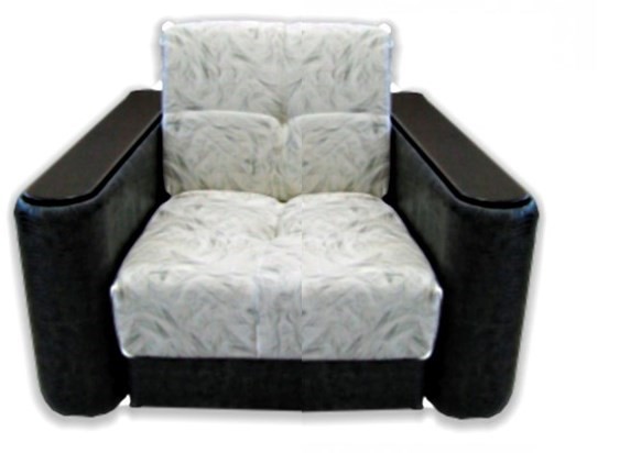 Кресло-кровать Аккордеон-1, 70 (круглые подлокотники) в Магадане - изображение