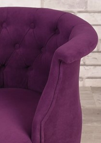 Кресло Бархат (фиолетовый/белый) в Магадане - предосмотр 3
