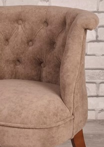 Кресло Бархат (плюшевая ткань/средний тон) в Магадане - предосмотр 3