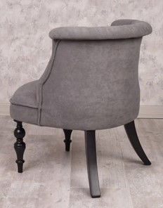 Кресло Бархат (серый бархат/венге) в Магадане - предосмотр 3