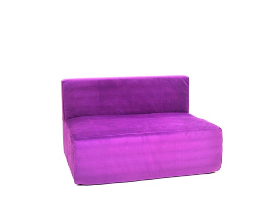 Кресло Тетрис 100х80х60, фиолетовое в Магадане - изображение