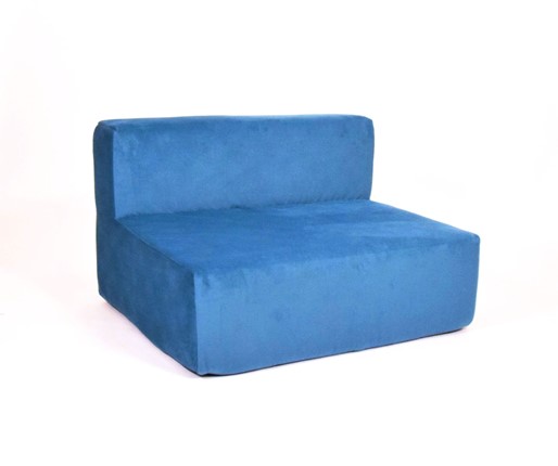 Кресло Тетрис 100х80х60, синий в Магадане - изображение