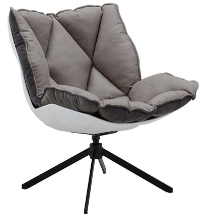 Кресло DC-1565D Grey / ноги металл в Магадане - изображение