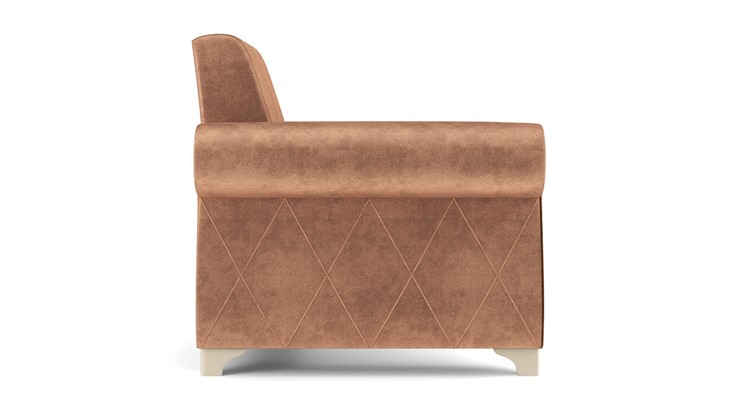 Кресло для отдыха Порто, велюр тенерифе корица / велюр тенерифе шоколад в Магадане - изображение 2