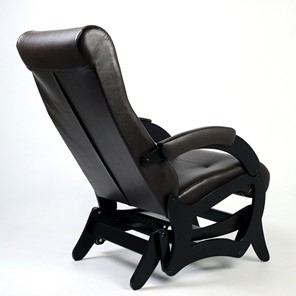 кресло-глайдер с маятниковым механизмом 35-К-В экокожа в Магадане - предосмотр 1