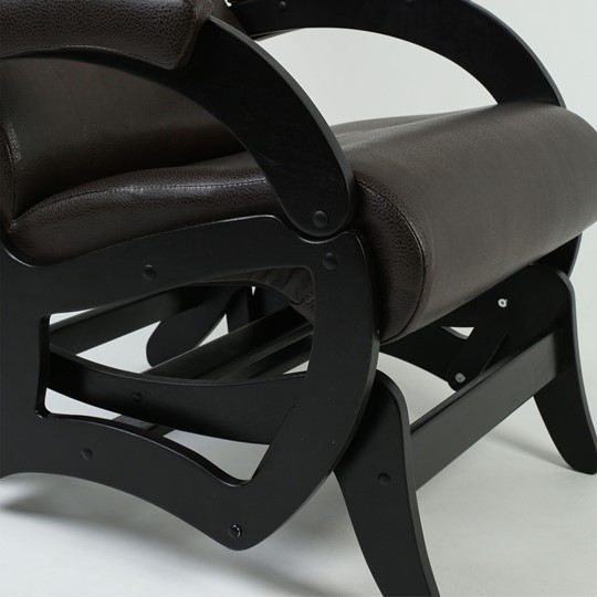 кресло-глайдер с маятниковым механизмом 35-К-В экокожа в Магадане - изображение 4
