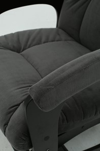 Кресло-качалка Леон маятниковая, ткань AMIGo графит 29-Т-ГР в Магадане - предосмотр 1