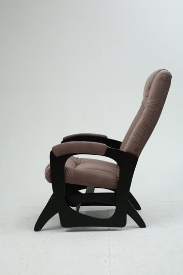 Кресло-качалка Леон маятниковая, ткань AMIGo кофе с молоком 29-Т-КМ в Магадане - изображение 1