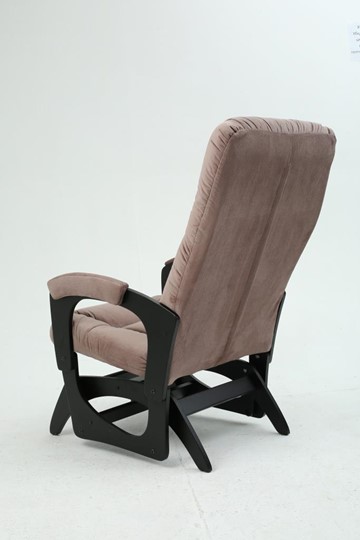 Кресло-качалка Леон маятниковая, ткань AMIGo кофе с молоком 29-Т-КМ в Магадане - изображение 4