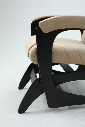 Кресло-качалка Леон маятниковая, ткань AMIGo песок 29-Т-П в Магадане - изображение 11