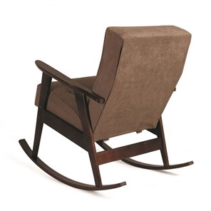 Кресло-качалка Ретро (темный тон / 05 - коричневый) в Магадане - предосмотр 1