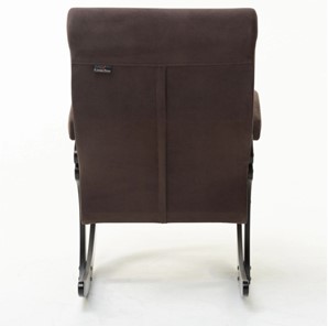 Кресло-качалка в гостиную Корсика, ткань Amigo Coffee 34-Т-AC в Магадане - предосмотр 2