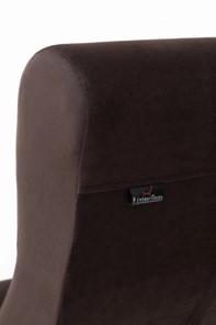 Кресло-качалка в гостиную Корсика, ткань Amigo Coffee 34-Т-AC в Магадане - предосмотр 6