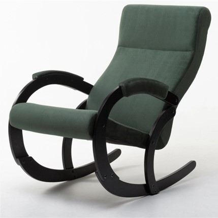 Кресло-качалка Корсика, ткань Amigo Green 34-Т-AG в Магадане - изображение