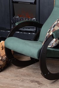 Кресло-качалка Корсика, ткань Amigo Green 34-Т-AG в Магадане - предосмотр 6
