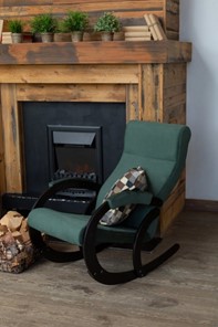 Кресло-качалка Корсика, ткань Amigo Green 34-Т-AG в Магадане - предосмотр 7
