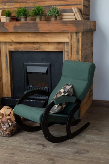 Кресло-качалка Корсика, ткань Amigo Green 34-Т-AG в Магадане - изображение 7